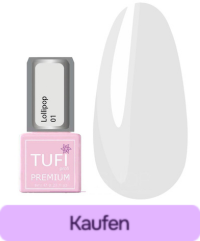 Gellack TUFI profi PREMIUM Lollipop №01 Vanille 8 ml (0227090)